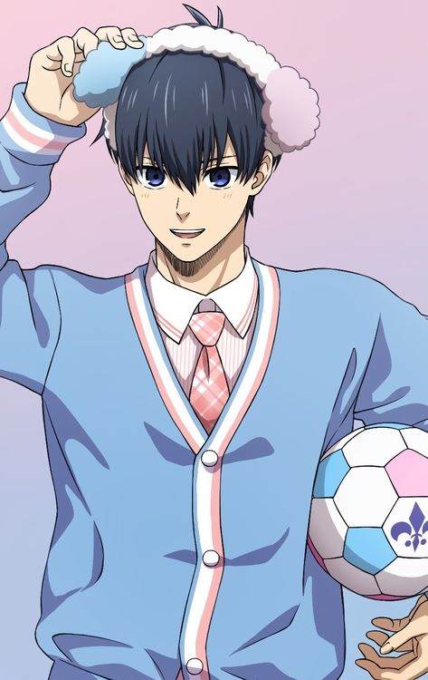 Lock Icon, Blue Anime, Blue Block, Art Icon, Blue Lock, Boy Art, Handsome Anime Guys, Handsome Anime, An Anime