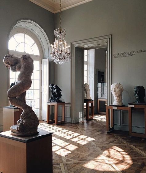 Still about Rodin ✨ Rodin Museum Paris, Rodin Sculpture, Rodin Museum, Art Galleries, Belize, Art And Architecture, Classic Art, Home Interior, Interior And Exterior