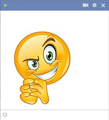 This smiley has something naughty up its sleeves. If you are also feeling mischievous, this smiley is ideal for you to share. Mischievous Emoji, Mischievous Face, Feeling Mischievous, Kiss Emoji, Emoji Drawings, Emoji Symbols, Funny Emoji Faces, Goofy Drawing, Emoji Faces