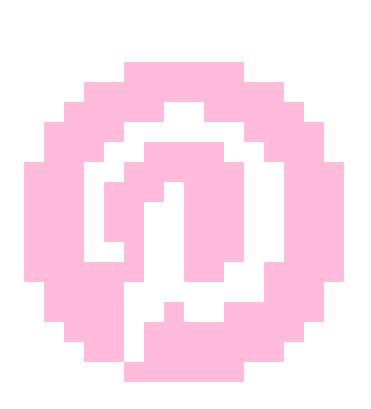 Pink Pinterest App Icon, Pink Webcore, Widget Pink, Pinterest App Icon, Pinterest Widget, Pinterest Icon, Icon Widget, Pink Pinterest, Piskel Art