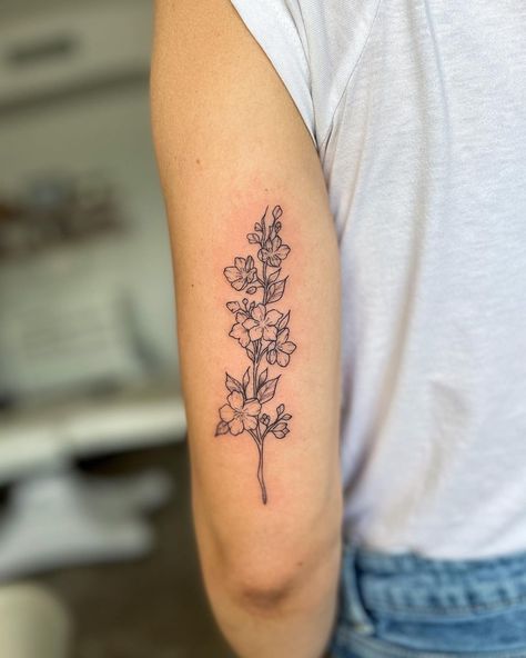 Crab Apple Blossom Tattoo, Oregon Grape Tattoo, Crab Apple Tree Tattoo, Crab Apple Tattoo, Plum Flower Tattoo, Fruit Tree Tattoo, Apple Tree Tattoo, Apple Blossom Tattoo, Tattoo Apple