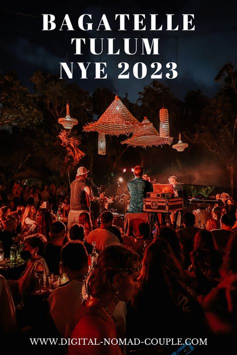 Celebrate the new year in Tulum with elegance and luxury by popping champagne, dining sophisticated cuisine, and partying on the beach like there’s no tomorrow! Tulum Dinner Party, Tulum Dinner, Nye 2023, Popping Champagne, Nye Celebration, Tulum Travel Guide, Tulum Travel, Pop Champagne, Party Tickets