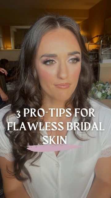 Rachel | Color Me Gorgeous | PRO Bridal Makeup on Instagram: "3 PRO-TIPS FOR FLAWLESS BRIDAL SKIN ✨ Skincare is the foundation for the makeup to sit on! Flawless bridal makeup starts with flawless skin. 😉 💧Consistent skin care routine. 🧖‍♀️ Monthly facials + dermaplaning. ☀️ Using SPF + staying out of the sun. What's other tips do you guys recommend for your brides? 👇🏼👇🏼👇🏼 #bridaltransformation #bronzeglam #upstatenewyork #nymakeupartist #makeupideas #boldlashes #nybridalmakeupartist #h Bridal Skincare, Bridal Skin, Bridal Skin Care, Pre Bridal, Skin Skincare, Bridesmaid Makeup, Skin Tips, Flawless Skin, Care Routine