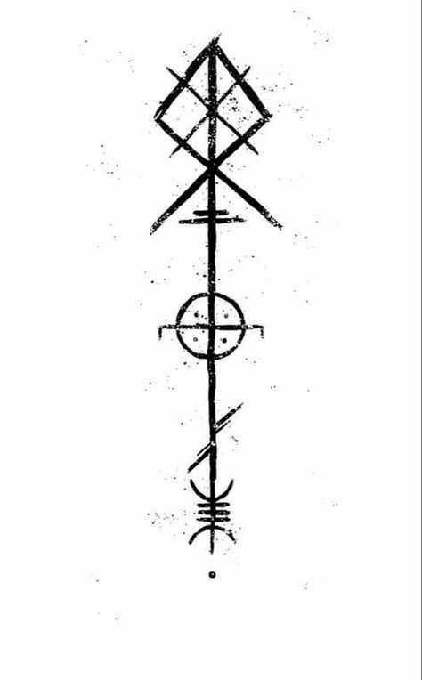 Norse Symbol Tattoo, Nordic Arrow Tattoo, Small Viking Tattoo Symbols, Vikings Runes Tattoo, Nordic Hand Tattoo, Nordic Tattoo Men, Small Viking Tattoo, Norse Runes Tattoo, Nordic Runes Tattoo