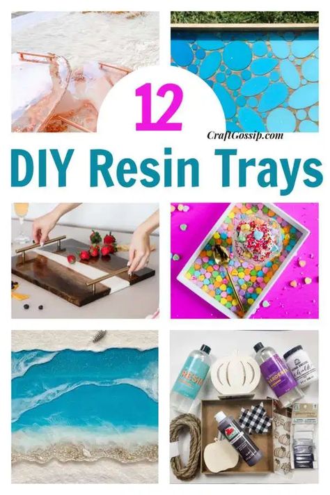 What Is Resin, Resin Rolling Tray, Diy Resin Tray, Functional Crafts, Resin Trays, How To Make Resin, Resin Crafts Tutorial, Diy Tray, Diy Resin Projects