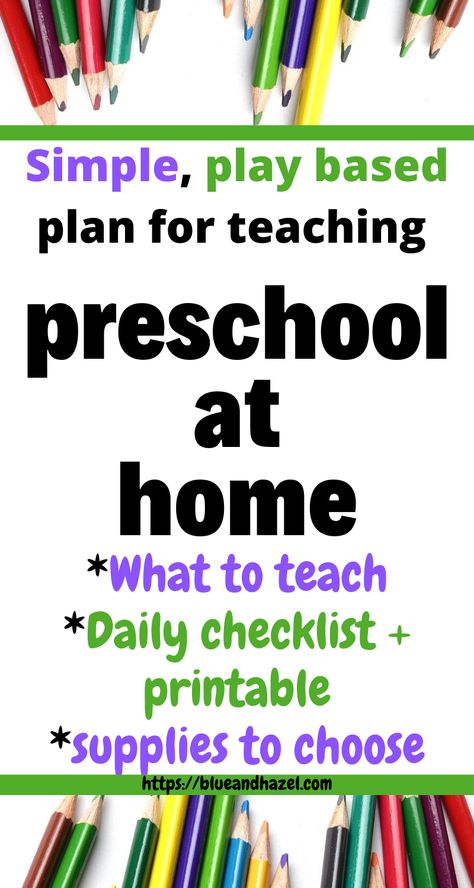 Teaching Preschool At Home, Preschool Supplies, Preschool Prep, How To Homeschool, Homeschool Preschool Curriculum, Preschool Schedule, Homeschool Preschool Activities, Toddler Homeschool, Preschool Planning