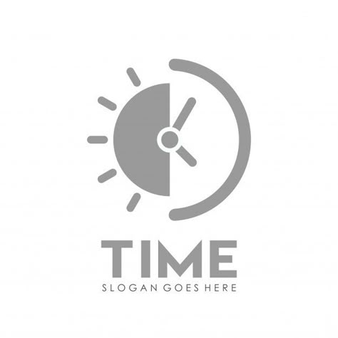 Time clock logo design template | Premium Vector #Freepik #vector #logo #arrow #design #technology Clock Logo Design, Time Logo Design, Tk Logo, Architecture Cake, Logo Brief, Clock Logo, Logo Arrow, Logotype Inspiration, Cafe Logos