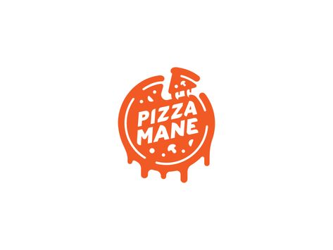 Pizza Mane by Sen Olqinian on Dribbble Brooklyn Pizza, Food Company Logo, Creative Pizza, Square Pizza, Future Logo, Pizza Company, Pizza Logo, Artisan Pizza, Pizza And Beer