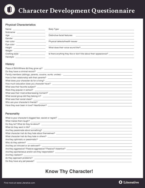 High School Ideas, Character Development Worksheet, Worksheets High School, Villains Character, Writing Villains, Character Sheet Writing, Planning Excel, Character Worksheets, Character Background