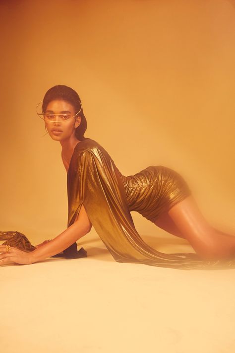 Gold Bodysuit, Film Photography Tips, Force Of Nature, Head Pieces, Wardrobe Stylist, Photoshoot Concept, Fashion Photography Editorial, Birthday Photoshoot, Fashion Editorial