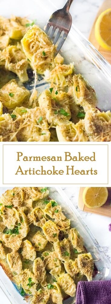 Parmesan Baked Artichoke Hearts recipe - Party Appetizer Baked Artichoke Hearts Recipe, Baked Artichoke Hearts, Artichoke Hearts Recipe, Artichoke Heart Recipes, Baked Artichoke, Artichoke Recipes, Party Appetizer, Artichoke Hearts, Veggie Side Dishes