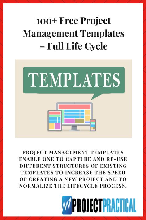 If you're doing project management, then templates are your friend. Project Practical has a ton of free templates that will help with any phase of the life cycle from initiation through closure. All our templates come in PDF format and can be downloaded for immediate use or as an easy resource on hand when needed. We have everything from infographics on how to do tasks like creating scope statements, risk matrixes, WBSs etc., Project Management Templates Free, Project Management Templates Excel, Project Management Infographic, Excel Templates Project Management, Project Management Process, Risk Matrix, Project Management Professional, Project Management Templates, Project Organization