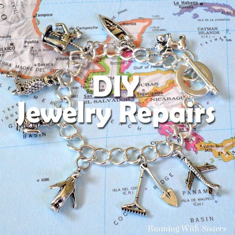 DIY Jewelry Repair: How To Fix Jewelry - Running With Sisters Necklace Repair, Jewelry Hacks, Sister Jewelry, Unique Diamond Engagement Rings, Jewelry Sale, Tiffany Jewelry, Sapphire Engagement Ring Blue, Antique Engagement Rings, Unique Diamonds