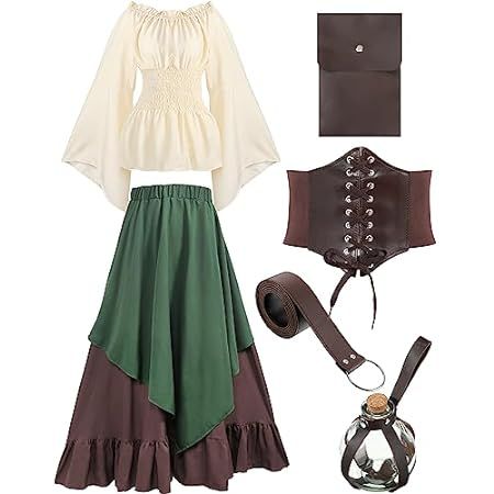 Sydney Englund's Amazon Page Halloween Pirate Costume, Victorian Dress Gown, Wench Costume, Ren Faire Outfits, Ren Faire Costume, Steampunk Pirate, Fair Outfits, Fest Outfits, Costume Set