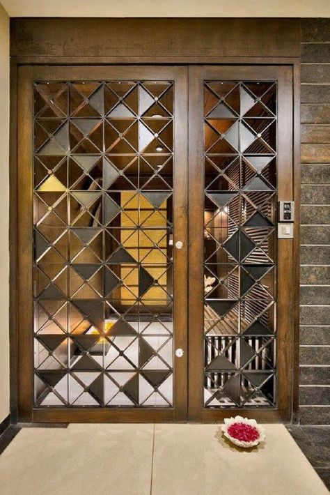 Wooden Entrance, Wooden Door Entrance, Door And Window Design, House Main Door Design, Metal Doors Design, Main Entrance Door Design, Wooden Front Door Design, Grill Door Design, Wooden Main Door