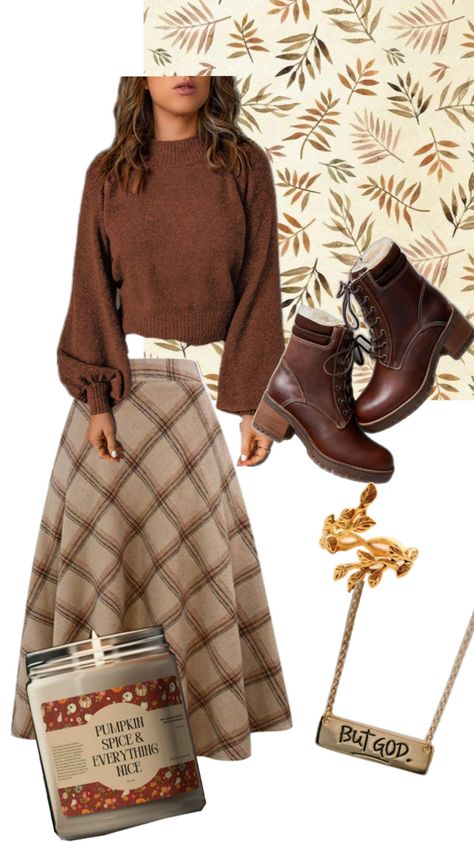 #cozy#autumnaesthetic#outfitinspo Cottagecore Winter Outfits, Baker Outfit, Bookworm Style, Autumn Color Palette Fashion, Best Winter Outfits, Modesty Outfits, Plus Size Fall Outfit, Cozy Fall Outfits, Classy Casual Outfits