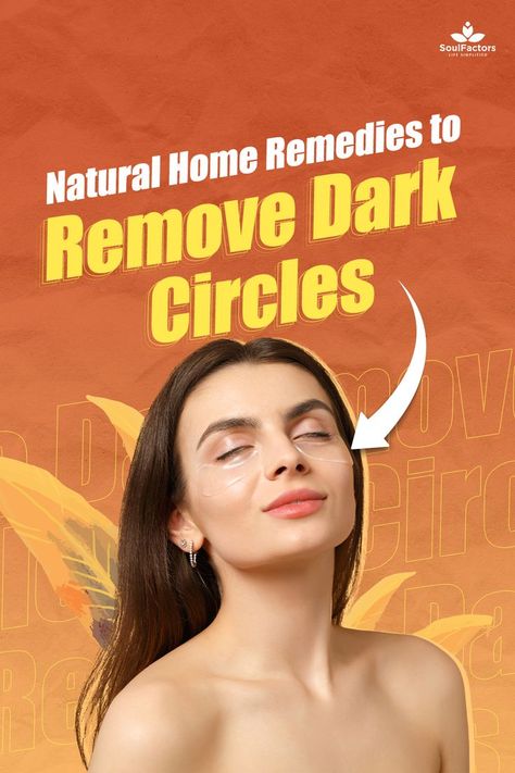 Natural Home Remedies to Remove Dark Circles Dark Circles Diy, Remedies For Dark Circles, Dark Circle Remedies, Dark Circles Under The Eyes, Trending Skincare, Panda Eyes, Remove Dark Circles, Live Happy, Natural Home Remedies