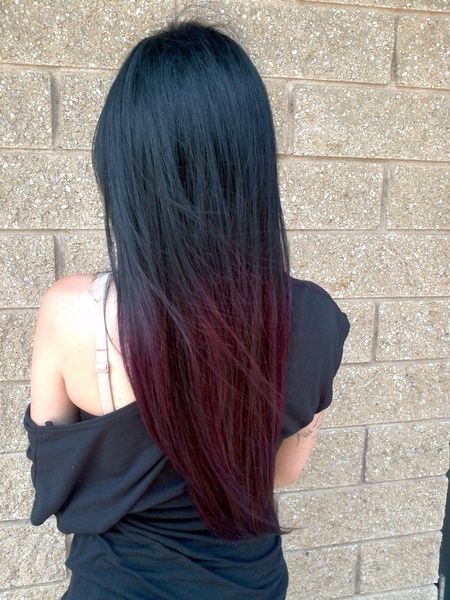 Ombre Hairstyles: Understated Fashion Ideas Pelo, Brunette Ombre, Red Ombre Hair, Red Highlights, Ombré Hair, Burgundy Hair, Hair Colours, Ombre Hair Color, Kids Hair