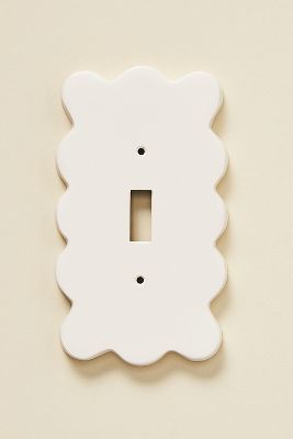 Shop the Wiggle Switch Plate and more at AnthroLiving today. Read customer reviews, discover product details and more. Strawberry Light Switch Cover, White Homes, Architecture 101, Wall Switch Plates, Outlet Plates, The Wiggles, Bath Girls, Decor Details, Switch Plate Covers