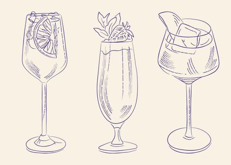 Sangria Illustration, Spanish Tattoos, Pins And Patches, Sangria, The Menu, Wedding Design, Design Inspo, Digital Design, Vector Free