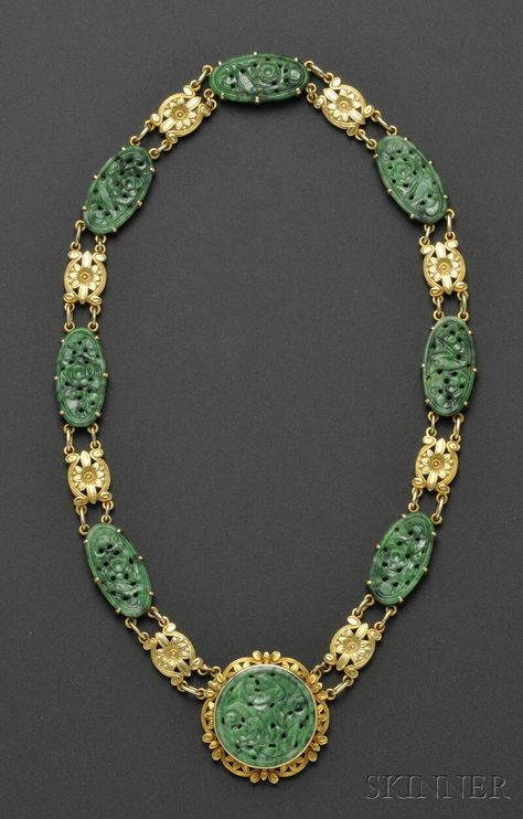 Jade jewelry necklace