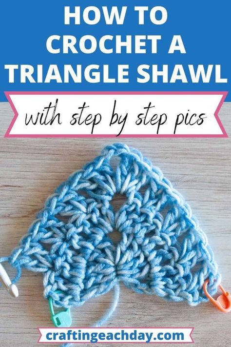 How To Crochet A Triangle Shawl, Shawl Patterns Crochet Free Triangle, Basic Shawl Crochet Pattern, Category 5 Yarn Crochet Patterns, Triangular Crochet Shawl Pattern, Easy Crochet Triangle Shawl For Beginners, Worsted Weight Crochet Shawl Pattern Free, Simple Crochet Shawl Pattern, Crochet Triangle Shawl Pattern Free Easy Simple