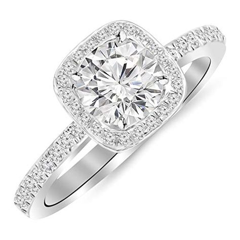 H-I I1 Center. Houston Diamond District offers a 30 day return policy on all of its products Side Diamonds on Engagement Rings with Sidestones are G-H Color SI1-SI2 Clarity We only sell 100% Natural, conflict free diamonds. Direct Manufacturer Prices & Free Certificate of Authenticity#Diamonds#womensjewelryandaccessories#womensjewelry#EngagementRing #DiamondRing #WeddingRing#DiamondEngagementRing#EngagementRingforwomen#goldrings#goldjewelry#whitegoldrings#weddingjewelryandaccessories#affiliate Pet Memorial Necklace, Cushion Halo, Memorial Pendant, Cuff Bracelets Handmade, White Gold Diamond Engagement Ring, Platinum Diamond Engagement Rings, Urn Pendant, Urn Jewelry, Cz Rings Engagement