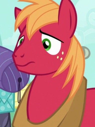 Apple Jacks Brother, Big Mac Mlp Human, Big Macintosh Mlp, Hear Me Out Cake Characters Funny, Big Mac Mlp, Big Mcintosh, Funny Pfps, Cell Perfecto, Big Macintosh