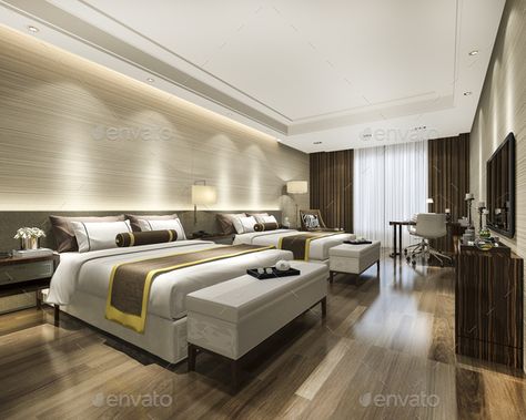 High Rise Hotel, Bedroom Rendering, Resort Bedroom, Suite Room Hotel, Luxury Bedroom Suite, Canva Ebook, Music Career, Modern Luxury Bedroom, Twin Bedroom