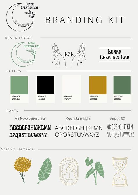 A brand kit is a resource that goes over all the details of your brand identity in one place. It contains the important visual elements of your brand, such as your logo(s), font(s), color palette, tag lines, etc. This is a template for Canva.com that can be modified to suit your brand. Brand Layout Template, Design Studio Color Palette, Brand Color Palette Mood Boards, Baja Bowls, Brand Identity Template, Branding Kit Templates, Brand Layout, Color Branding, Brand Template