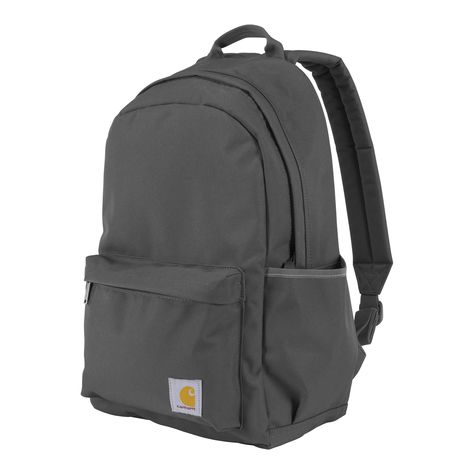 PRICES MAY VARY. 21L CLASSIC BACKPACK | keeping your essentials safe and secure this bag is big enough to carry your everyday’s essentials, strong enough to take on anything DURABLE CONSTRUCTION | Crafted from durable 600-denier polyester, this backpack is built to last. The integrated rain defender technology ensures that your belongings stay dry, making it an ideal companion for your urban commutes or outdoor excursions STORAGE | Featuring a front pocket compartment and main zippered compartme Cool Backpacks For School, Carhartt Backpack, Best Backpacks For School, Travel Fits, Water Logo, Everyday Backpack, Backpacks For School, College Backpack, Classic Backpack