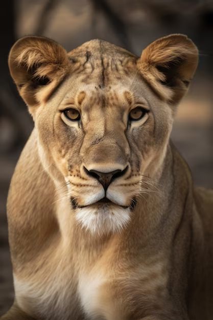 Lion Reference Photo, Lion Front View, Animal Reference Photos, Pictures Of Lions, Lioness Photography, Lioness Face, Lioness Images, Photo Of Animals, Lion Reference