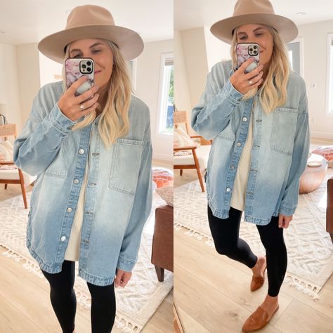 Chambray Shacket Outfit, Jean Shacket Outfit Women, Jean Shacket Outfit, Denim Shacket Outfit Women, Pink Shacket Outfit, Denim Shacket Outfit, Shacket Outfits, Shacket Outfit Women, Casual Western Outfits