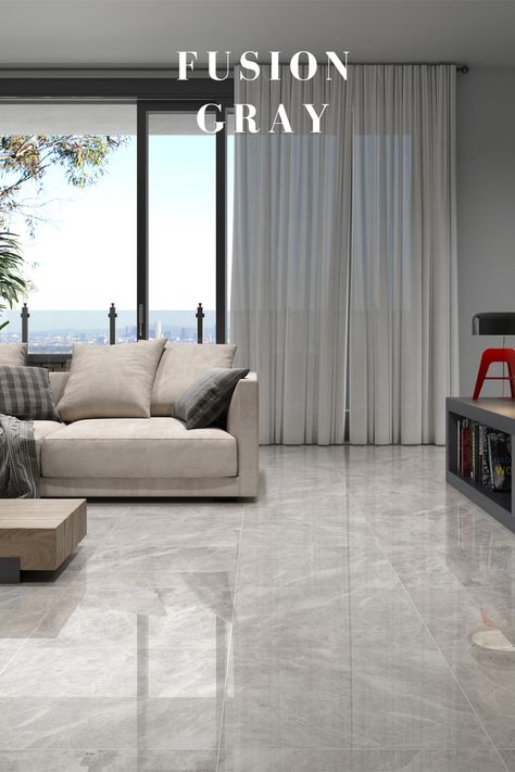 Grey Tiles Living Room, Grey Marble Floor, Room Tiles Design, Bedroom Tile, Floor Tiles Design, Tiles Living Room, Marble Flooring Design, Tile Floor Living Room, Best Living Room Design