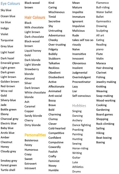 Describe Smile Writing, Writing Hair Description, Blue Eyes Description Writing, Character Likes And Dislikes Ideas, Dislikes To Give Characters, Male Character Description, Describing Male Characters, Distinguishing Features For Characters, Characters Likes And Dislikes