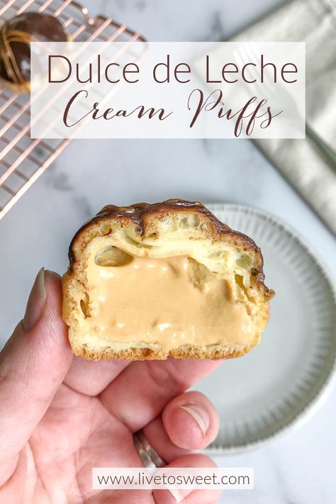 Fancy Cream Puffs, Choux Filling Ideas, Flavored Cream Puffs, Cream Puff Flavor Ideas, Fun Baking Projects, Cream Puff Fillings, Cream Puff Filling Ideas, Cream Puffs Recipe Filling, Cream Puff Ideas