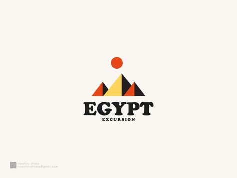 Egypt Excursion by Nowshinz Shoma Egypt Logo, Logo Portfolio, Business Objectives, Portfolio Logo, Minimal Logo Design, Minimal Modern, Design Minimal, Target Audience, Modern Logo