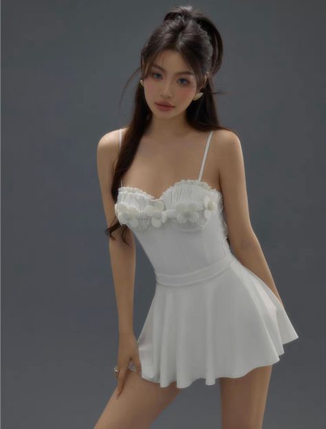 Xiaohongshu Outfits Summer, Y2k Stage Outfit, Black Kpop Outfit, Taobao Fashion Outfits, Taobao Fashion, Acubi Dress, Xiaohongshu Outfits, Outfits Y2k Grunge, Grunge Outfits Y2k