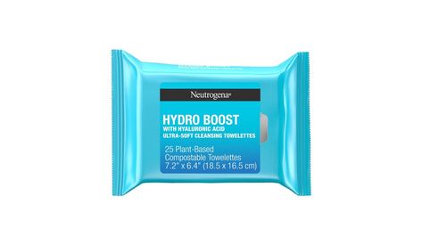 Remove dirt, makeup & impurities with Neutrogena's Hydro Boost Facial Cleansing Wipes. With hyaluronic acid, these moisturizing face towelettes remove even waterproof mascara & boost hydration for touchably soft skin. | Neutrogena Hydro Boost Facial Cleansing Wipes (25 ct) | Ulta Beauty Facial Cleansing Wipes, Dermatologist Recommended Skincare, Hydro Boost, Neutrogena Hydro Boost, Makeup Remover Wipes, Cleansing Face, Cleansing Wipes, Pore Cleansing, Market Street