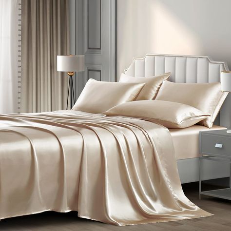 Satin Bed Sheets, Full Size Bed Sets, Satin Bed, Queen Size Bed Sets, King Size Bedding Sets, Full Bedding Sets, Satin Bedding, Satin Sheets, King Sheets