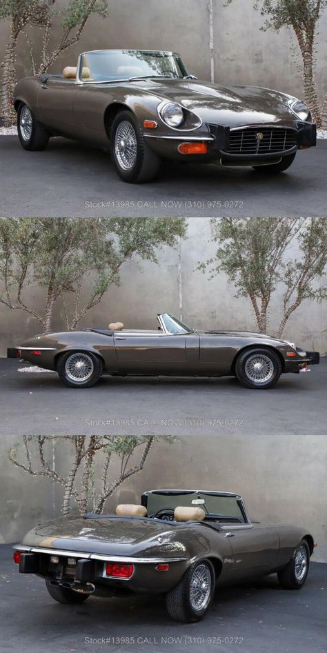 Jaguar Etype V12, Classic Jaguar Car, Jaguar Roadster, Jaguar V12, Jaguar Auto, Classic Jaguar, Jaguar Xke, Jaguar Type, Replica Cars