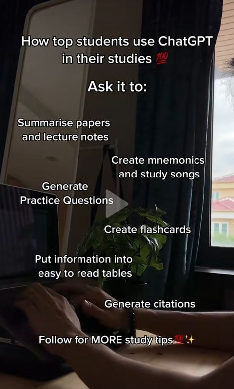 Study tips using chatgpt How To Study Computer Subject, Study Tips English, Science Study Tips, College Study Tips, Studie Hacks, Studying Tips, College Student Hacks, School Study Ideas, Exam Study Tips