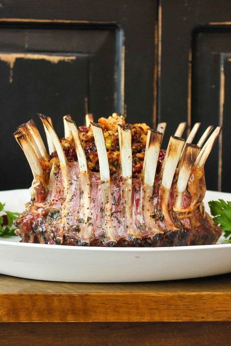 Crown Roast Beef, Crown Pork Roast Recipes, Crown Roast Recipe, Lamb Racks, Crown Roast Of Pork, Crown Roast, Baked Pork Tenderloin, Thanksgiving Brunch, Pork Roast Recipes