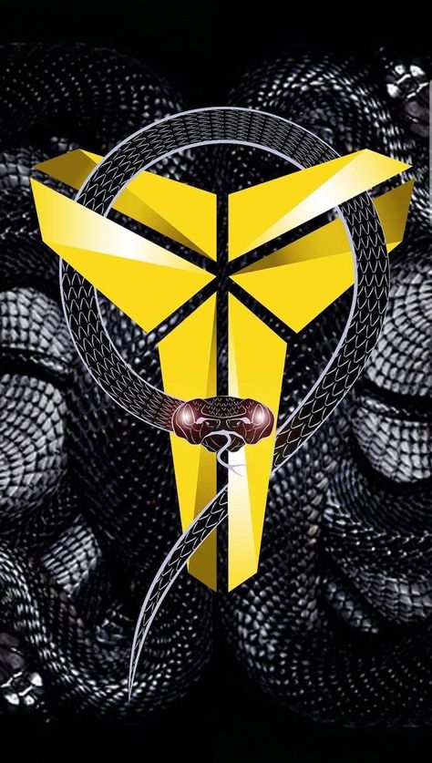 black mamba wrapped around yellow nike kobe logo kobe wallpaper drawing of black mamba black aesthetic Skorpion Mortal Kombat, Kobe Bryant Iphone Wallpaper, Kobe Bryant Dunk, Kobe Logo, Kobe Quotes, Lakers Wallpaper, Lebron James Wallpapers, Kobe Bryant Quotes, Kobe Bryant Poster