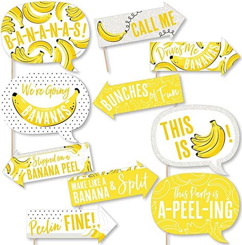 Banana Bachelorette Party, Lets Go Bananas Birthday Party, Banana Theme Party, Friday Themes, Banana Birthday Party, Go Bananas Birthday, Banana Birthday, Denver Trip, Banana Party