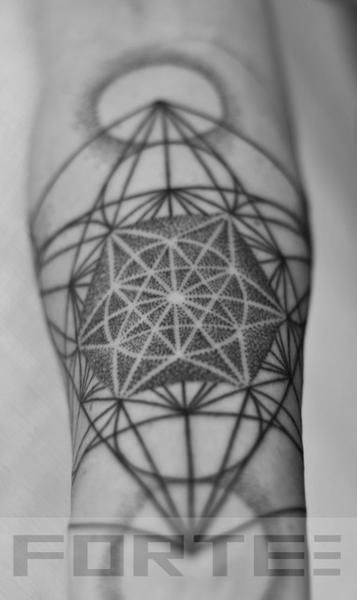 Equilibrium Tattoo, Vector Equilibrium, Yantra Tattoo, Portland Tattoo, Geometric Sleeve Tattoo, Tattoo Expo, Sacred Geometry Tattoo, Geometry Tattoo, 3d Tattoo