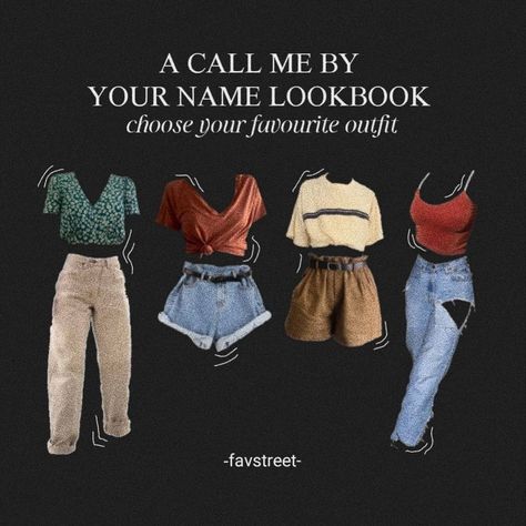 Call Me By Your Name Outfits, Somewhere In Northern Italy 1983, Movie Inspired Outfits, Call Me By Your Name, Movies Outfit, Italian Summer, I Care, Italian Style, Travel Outfit