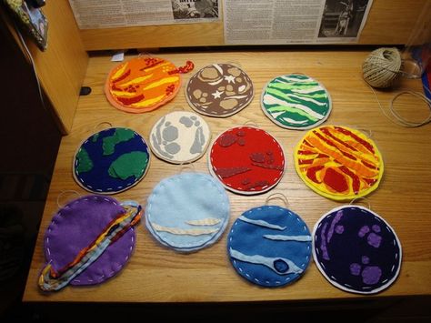 space Felt Ornaments | Planets | DIY and Other Crafts | Pinterest Solar System Projects, Felt Board Stories, Space Projects, Space Party, Kid Friendly Trips, Felt Board, Sistema Solar, Space Theme, Space Crafts