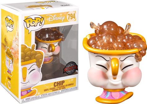 Beauty And The Beast Chip, Funko Pop List, Best Funko Pop, Игрушки Funko Pop, Disney Chip, Pop Figurine, Funko Pop Dolls, Pop Characters, Funk Pop