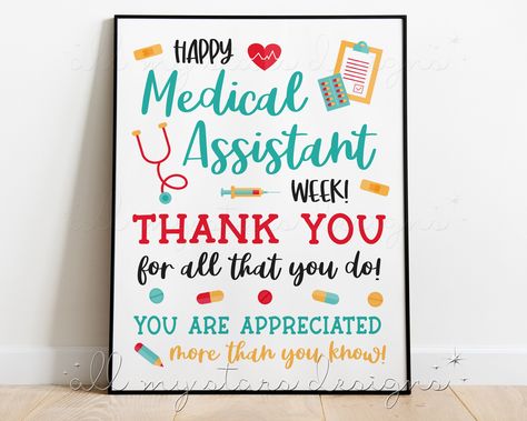 Medical Assistant Quotes Inspiration, Medical Assistant Week, Medical Assistant Quotes, Box Printable, Medical Assistant, Star Designs, Banners Signs, Party Printables, Gift Tag